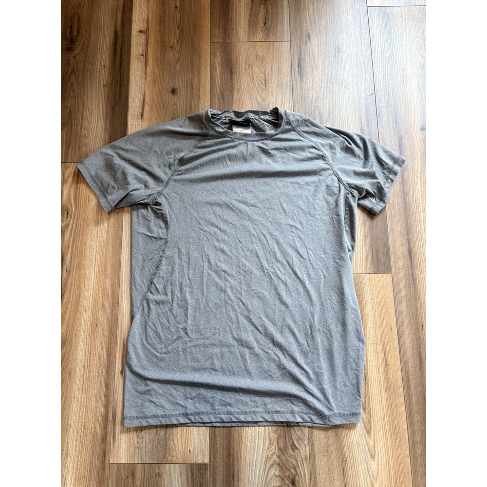 Skechers Sport Compression T-shirt Men's Medium‎ Gray Gym Workout Wear